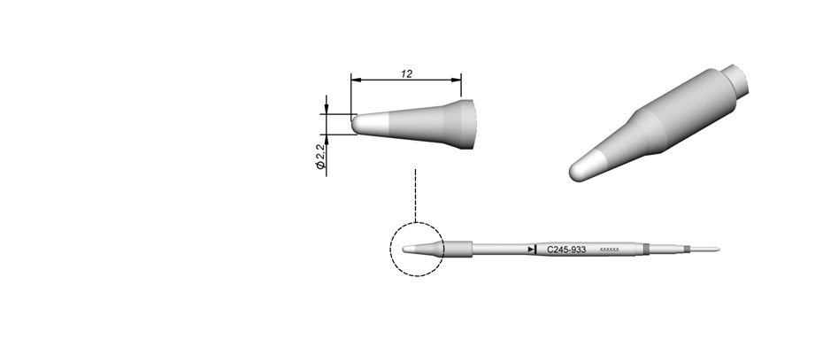 C245933 - Cartridge for T245 handpiece